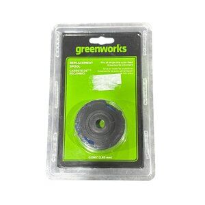 Greenworks Replacement Spool 0.065" Single Line Auto-Feed Trimmers Model 29082 F